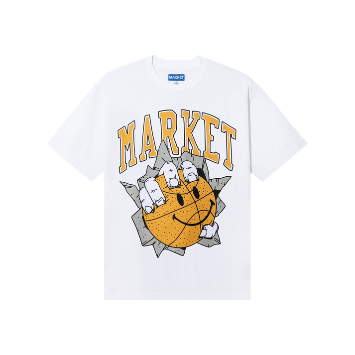 SMILEY BREAKTHROUGH T-SHIRT WHITE