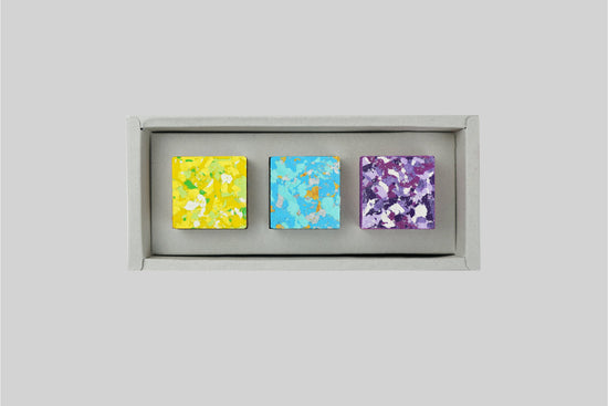 Colorgem Box Collection #3. (Sulphur + Amethyst + Turquoise)