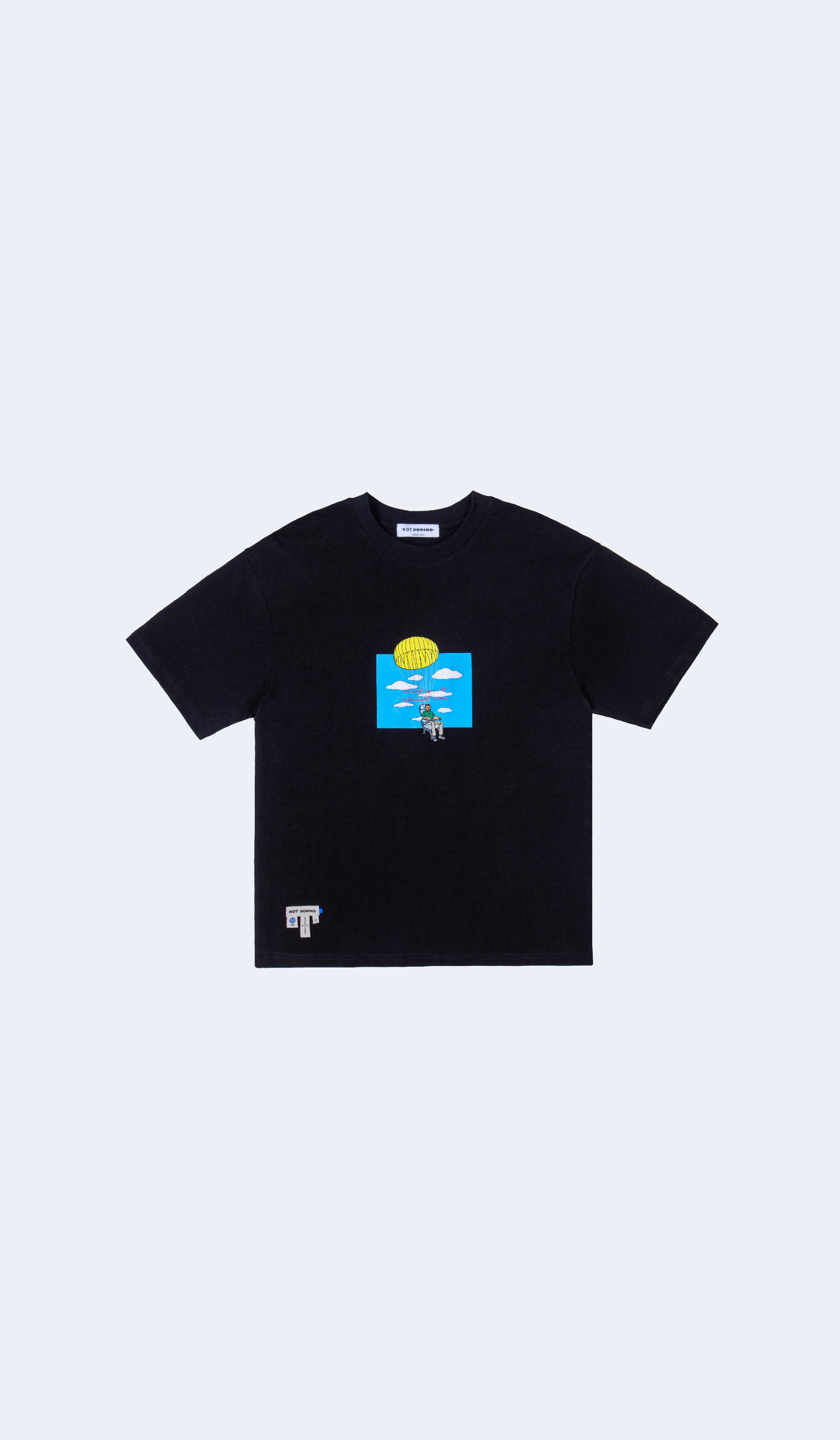 Not Under Control Black T-shirt
