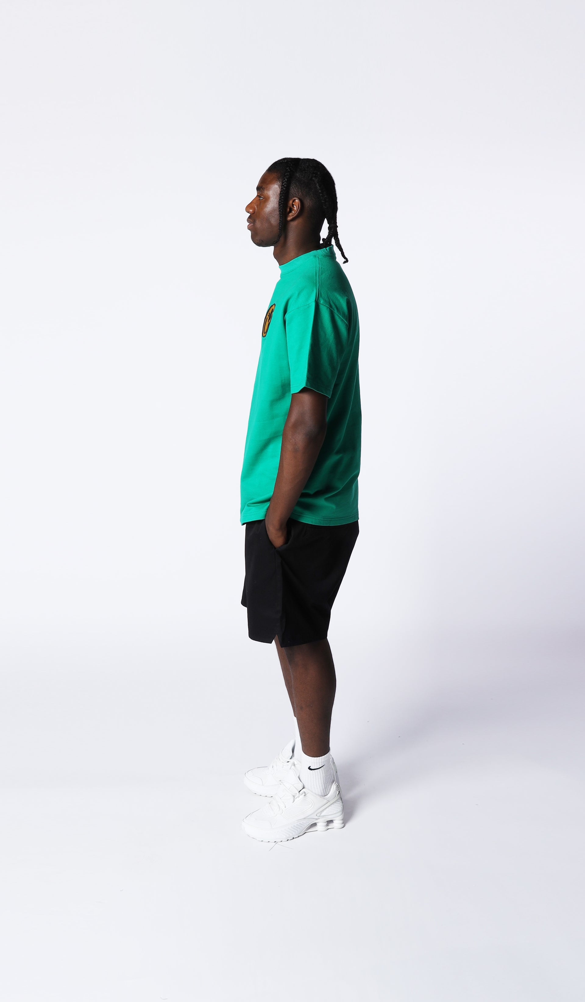 Green Smiley Tee