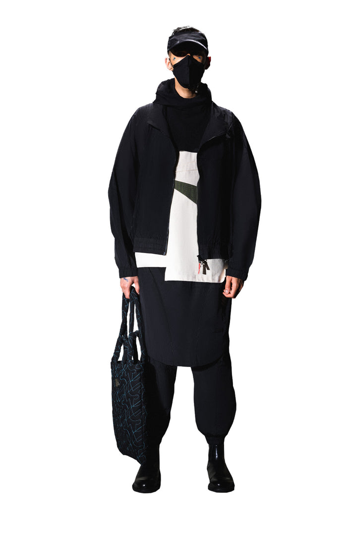 Torbastudio 1930 Black Track Layered Pants