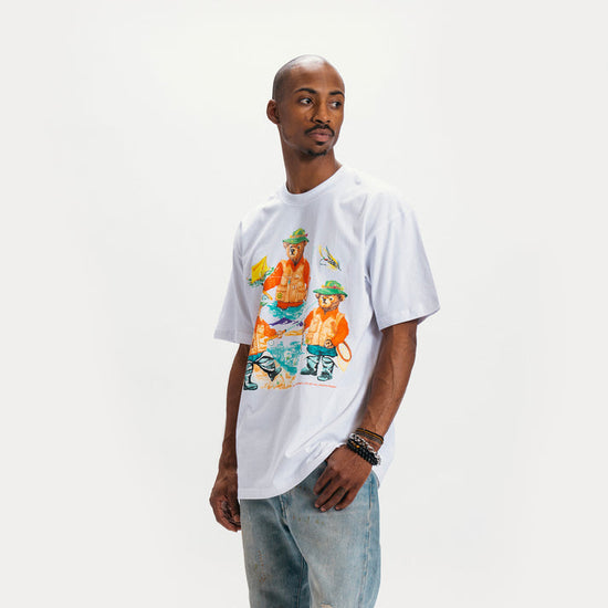 SPORTSMAN BEAR T-SHIRT WHITE