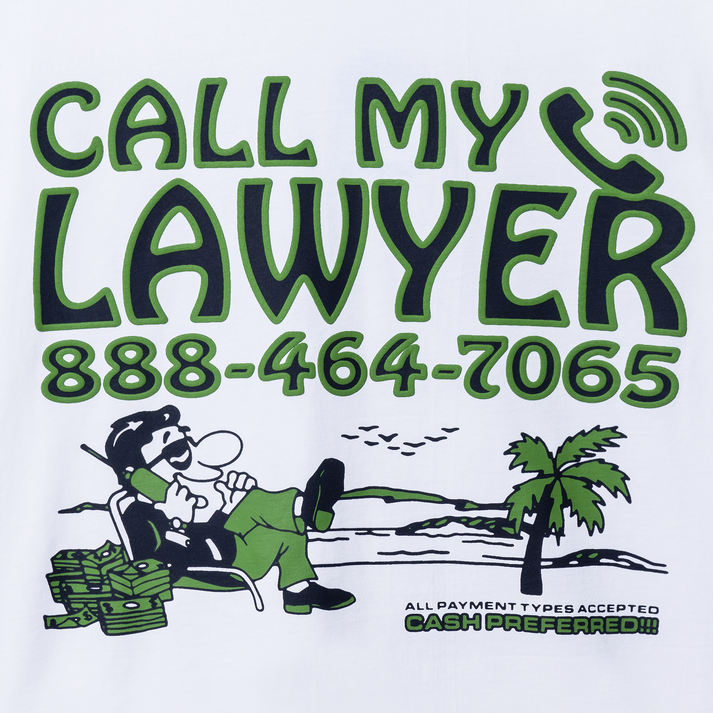 OFFSHORE LAWYER T-SHIRT WHITE