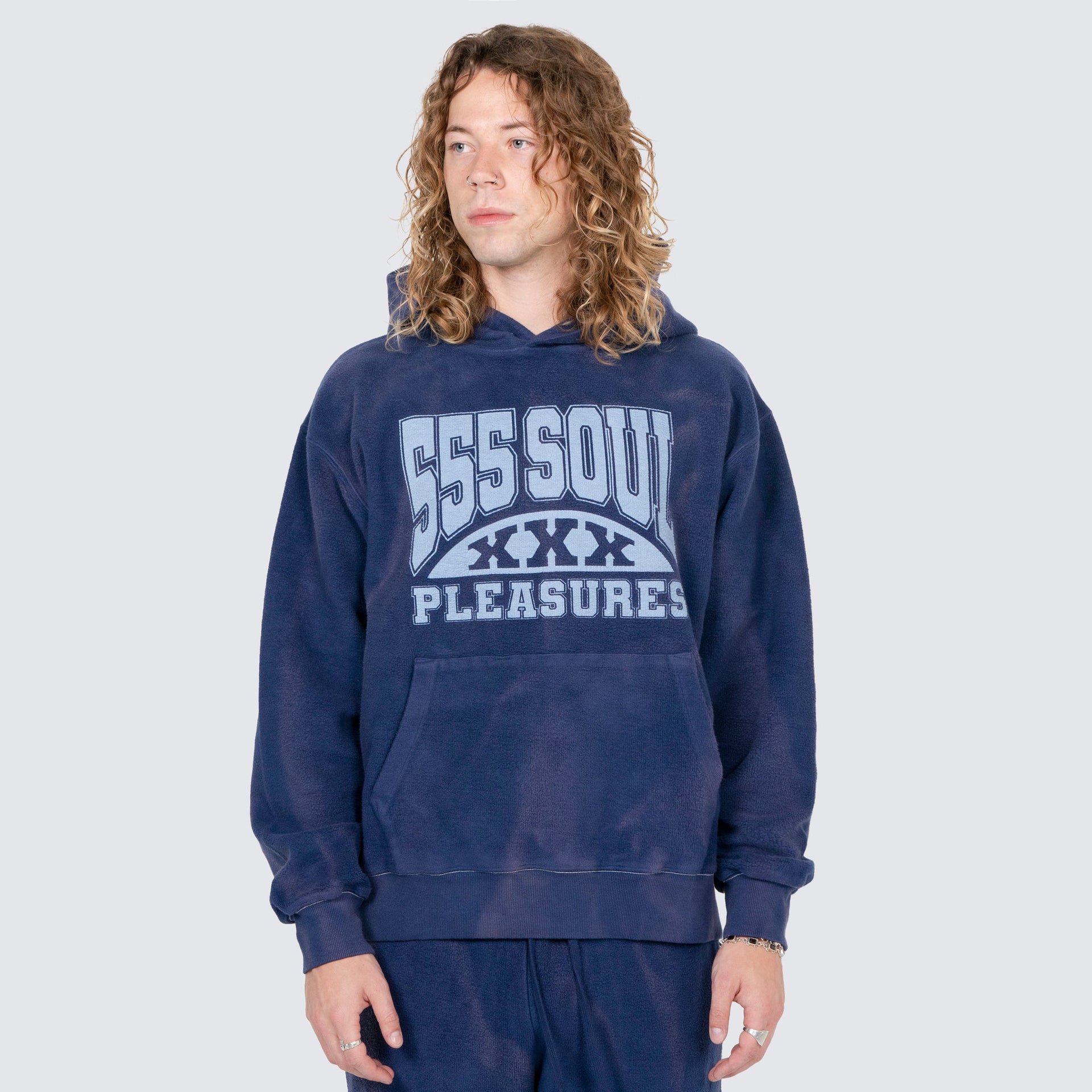 53X INSIDE OUT HOODIE NAVY