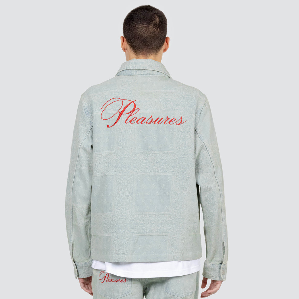 MERIT DENIM WORK JACKET BLUE