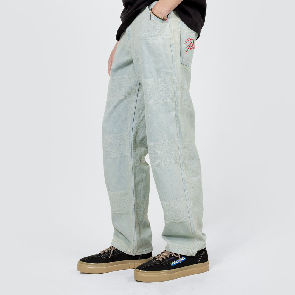 MERIT DENIM WORK PANT BLUE