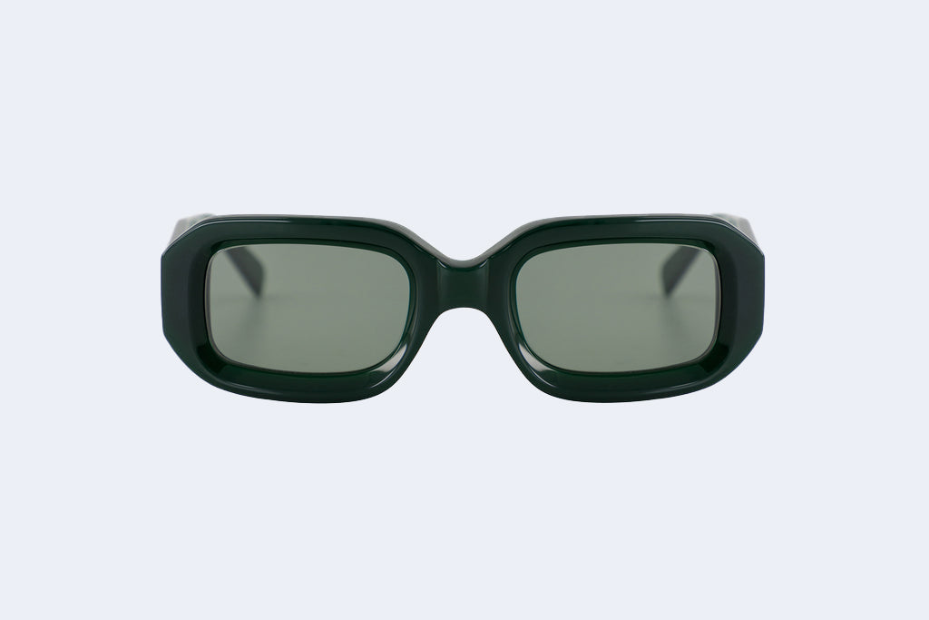 Green Rockstar Sunglasses