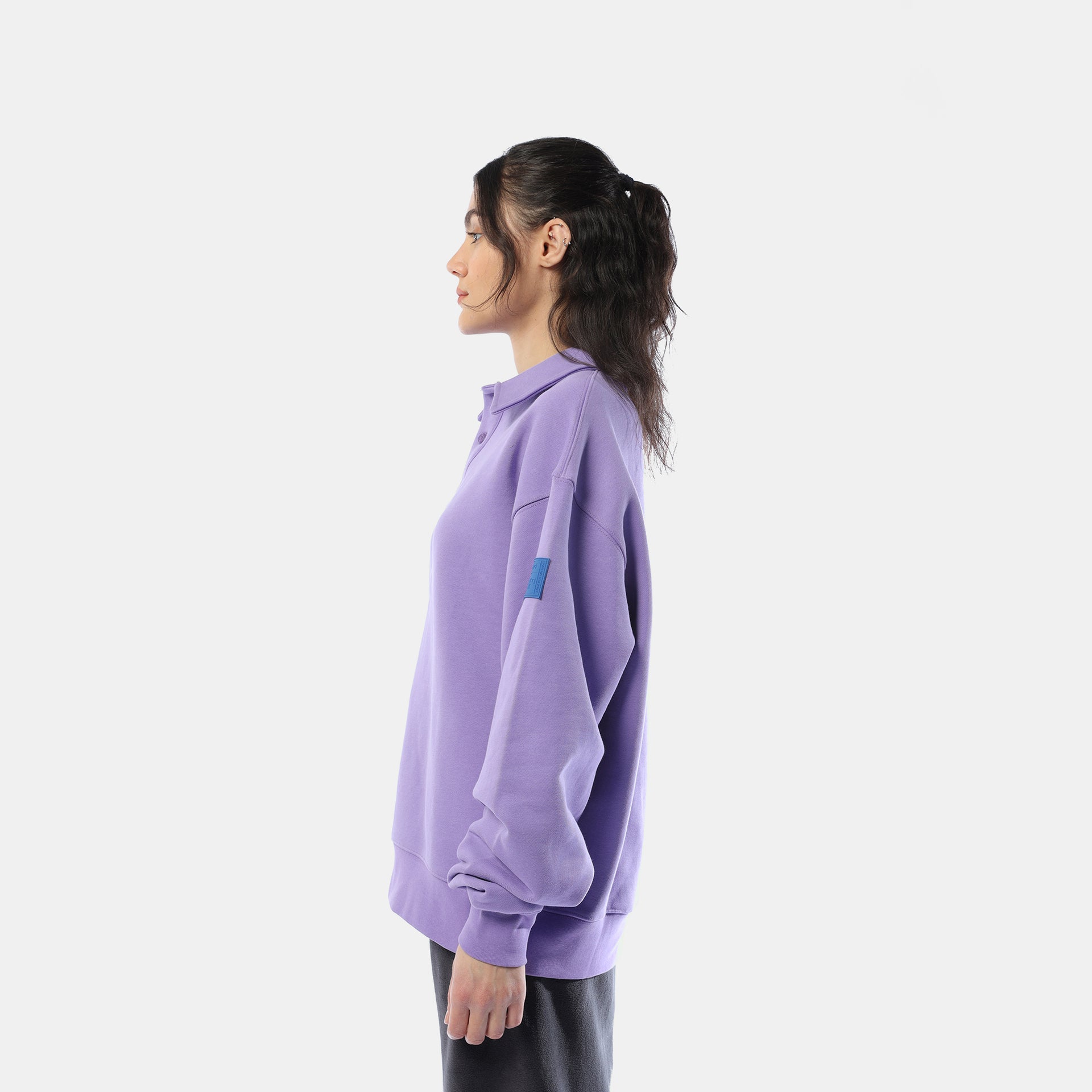 Purple Polo sweater