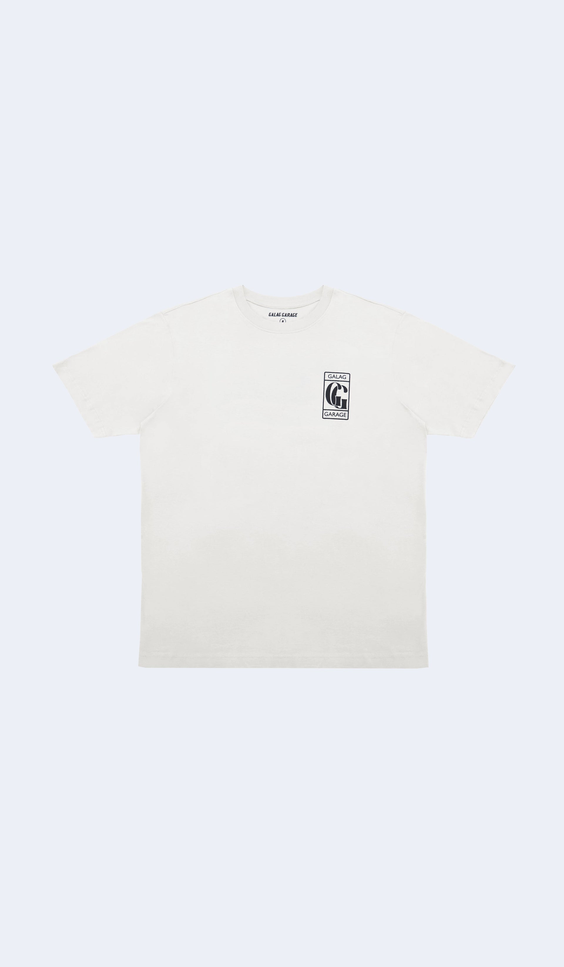 Galag Garage White Tee