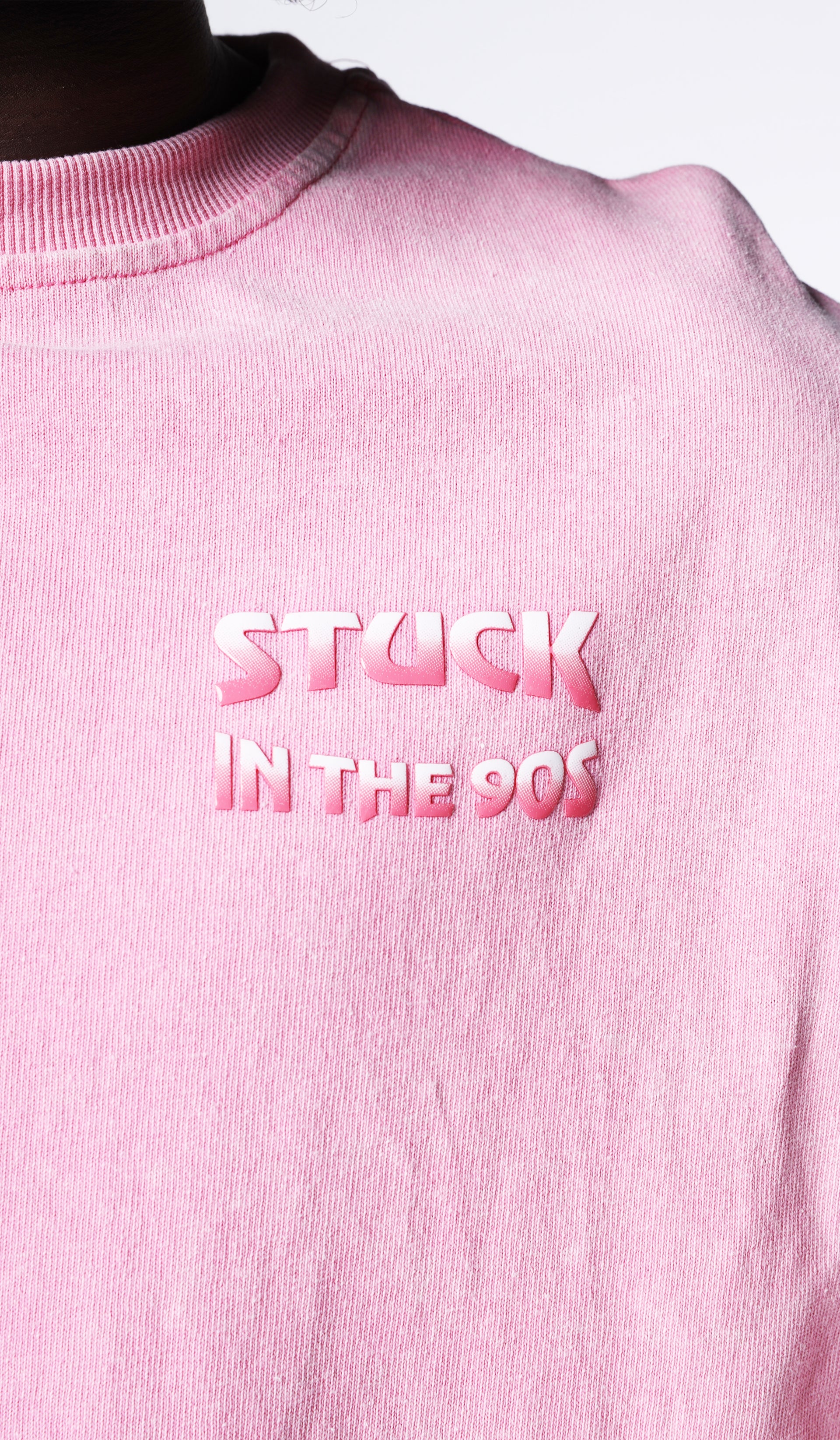 STUCK IN THE 90s T-shirt Pink