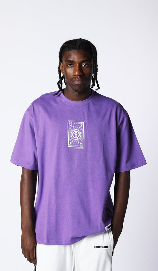 Purple Poker Tee