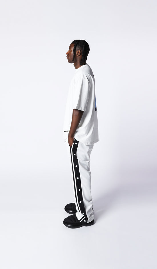 White Track Pants