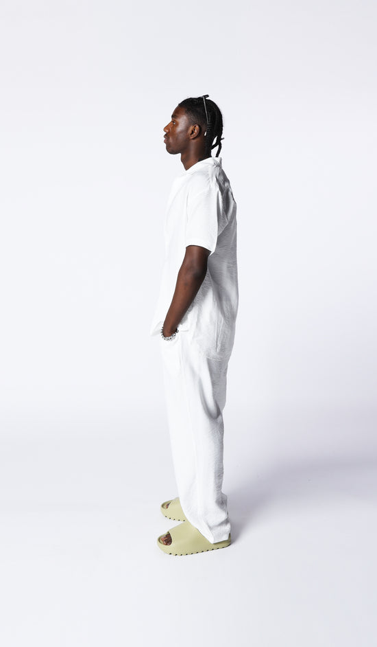 White Linen Pants