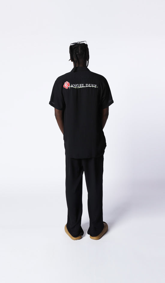 Black Linen Shirt