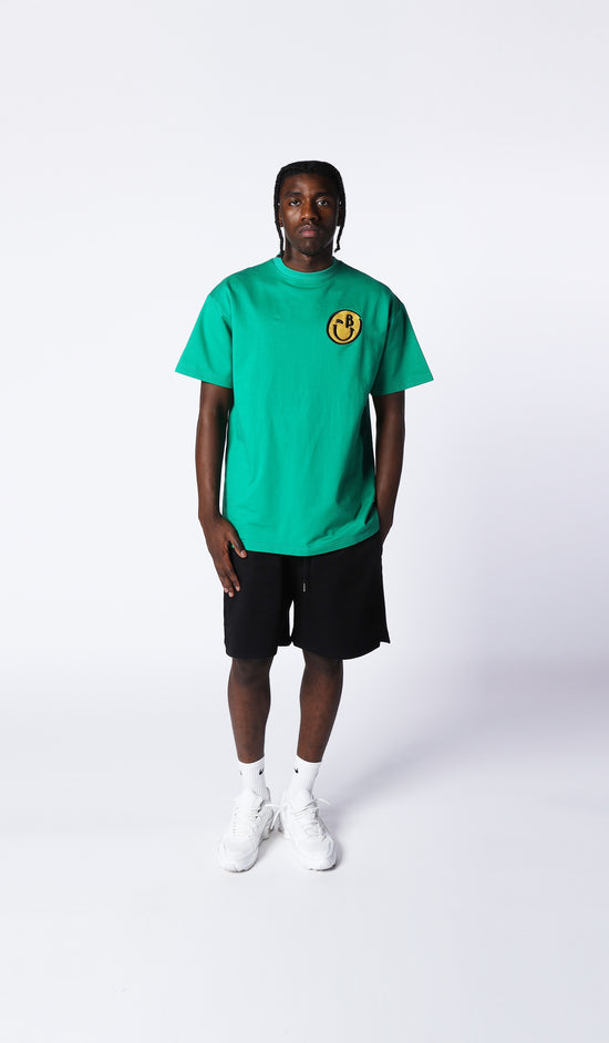 Green Smiley Tee