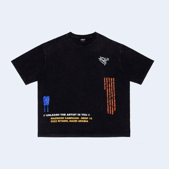 Unleash the Artist in You Black Tee