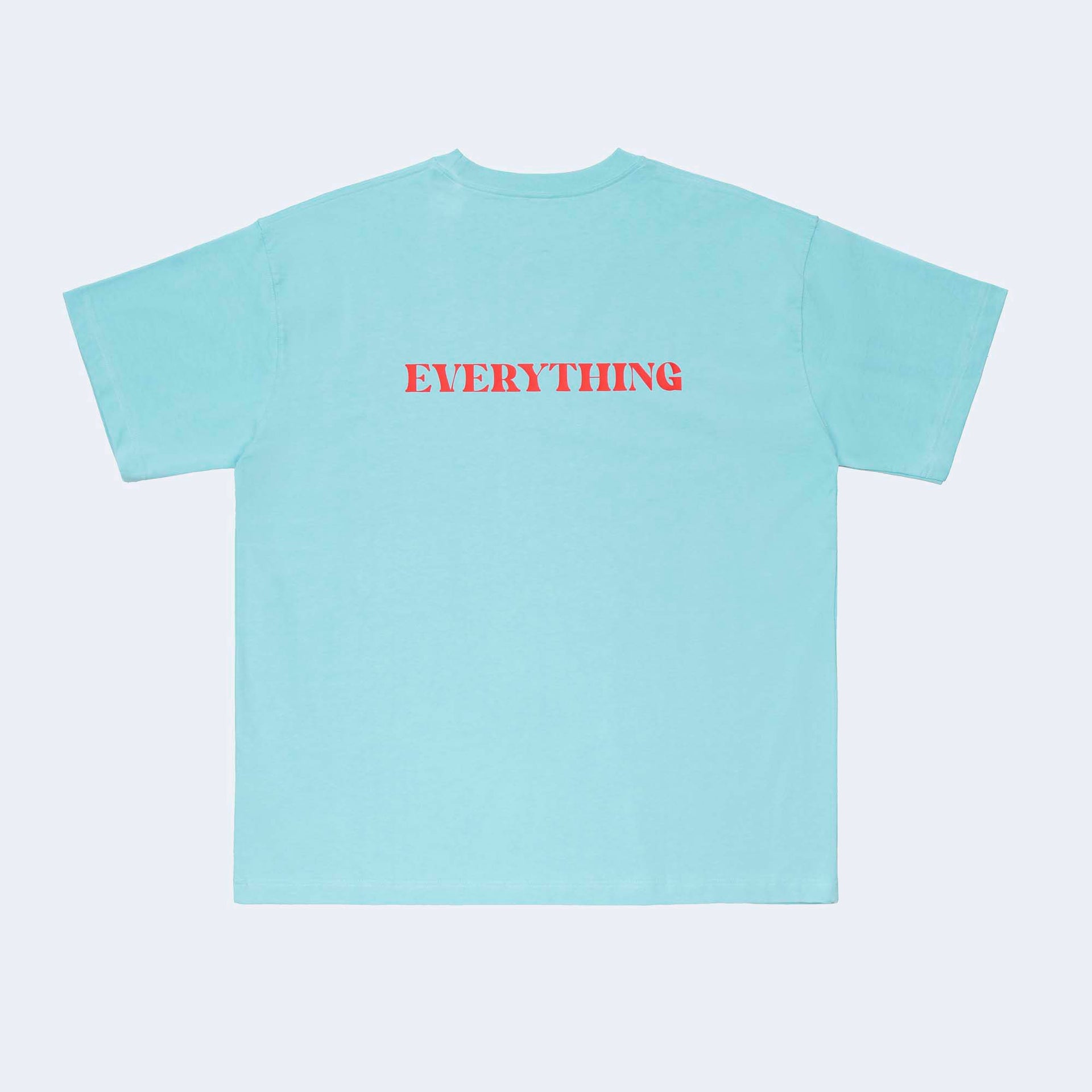 A True Masterpiece Does Not Tell EVERYTHING Baby Blue Cropped T-Shirt