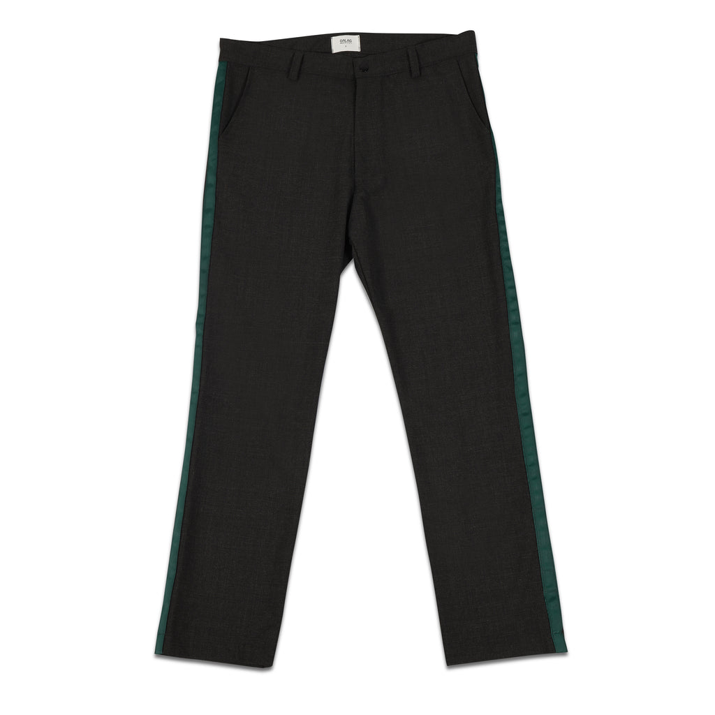 Cosmopolis Wool Pants Charcoal Grey/Green