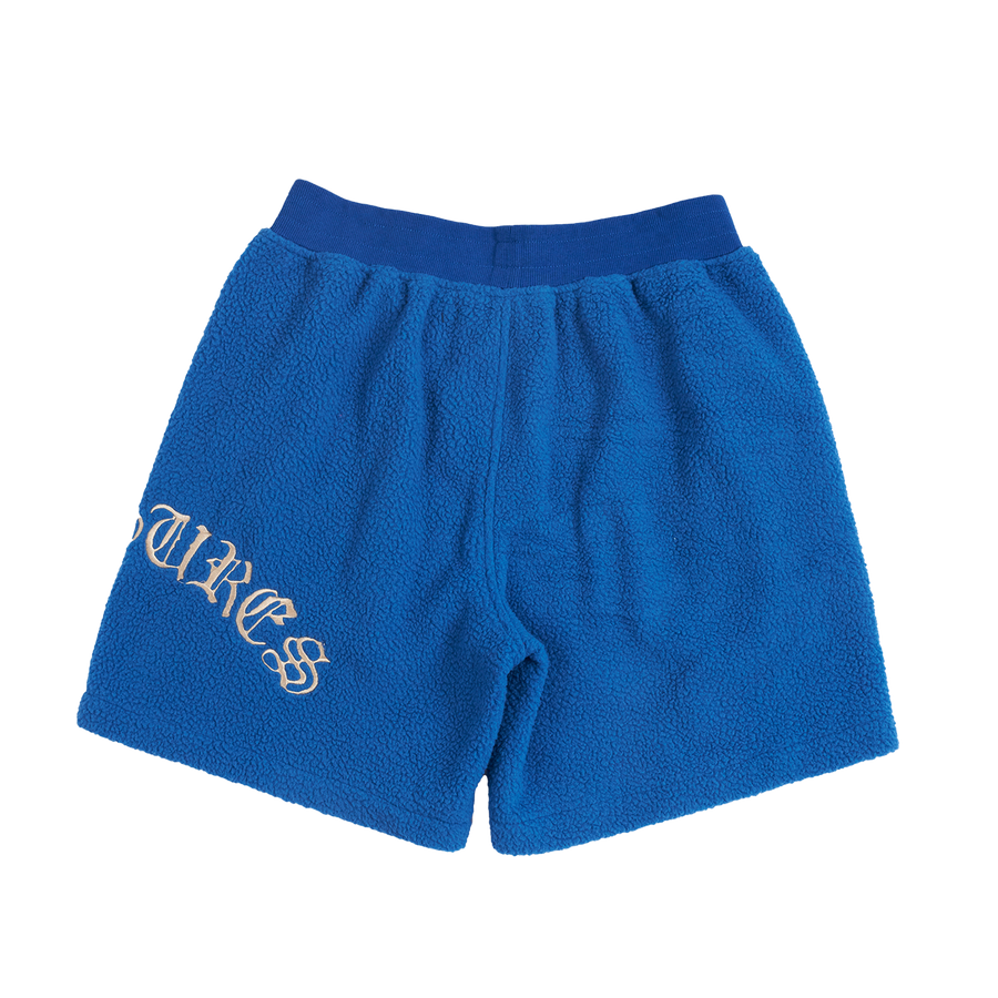 Mars Sherpa Shorts Blue