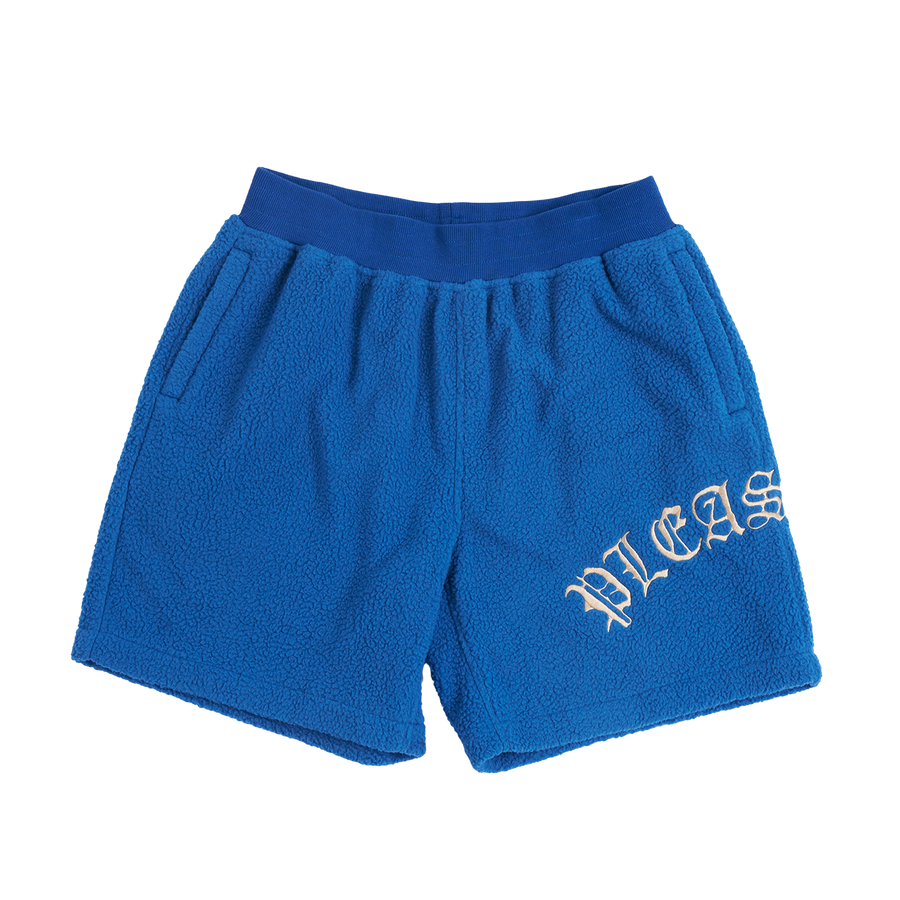 Mars Sherpa Shorts Blue