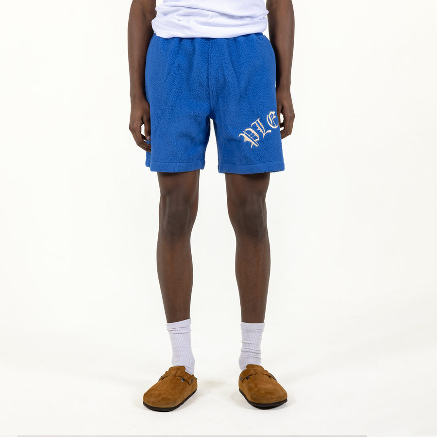 Mars Sherpa Shorts Blue