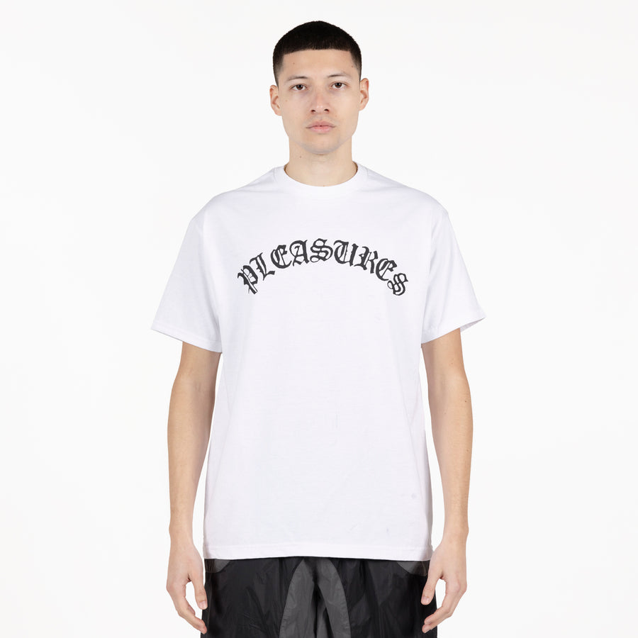 OLD E LOGO T-SHIRT WHITE