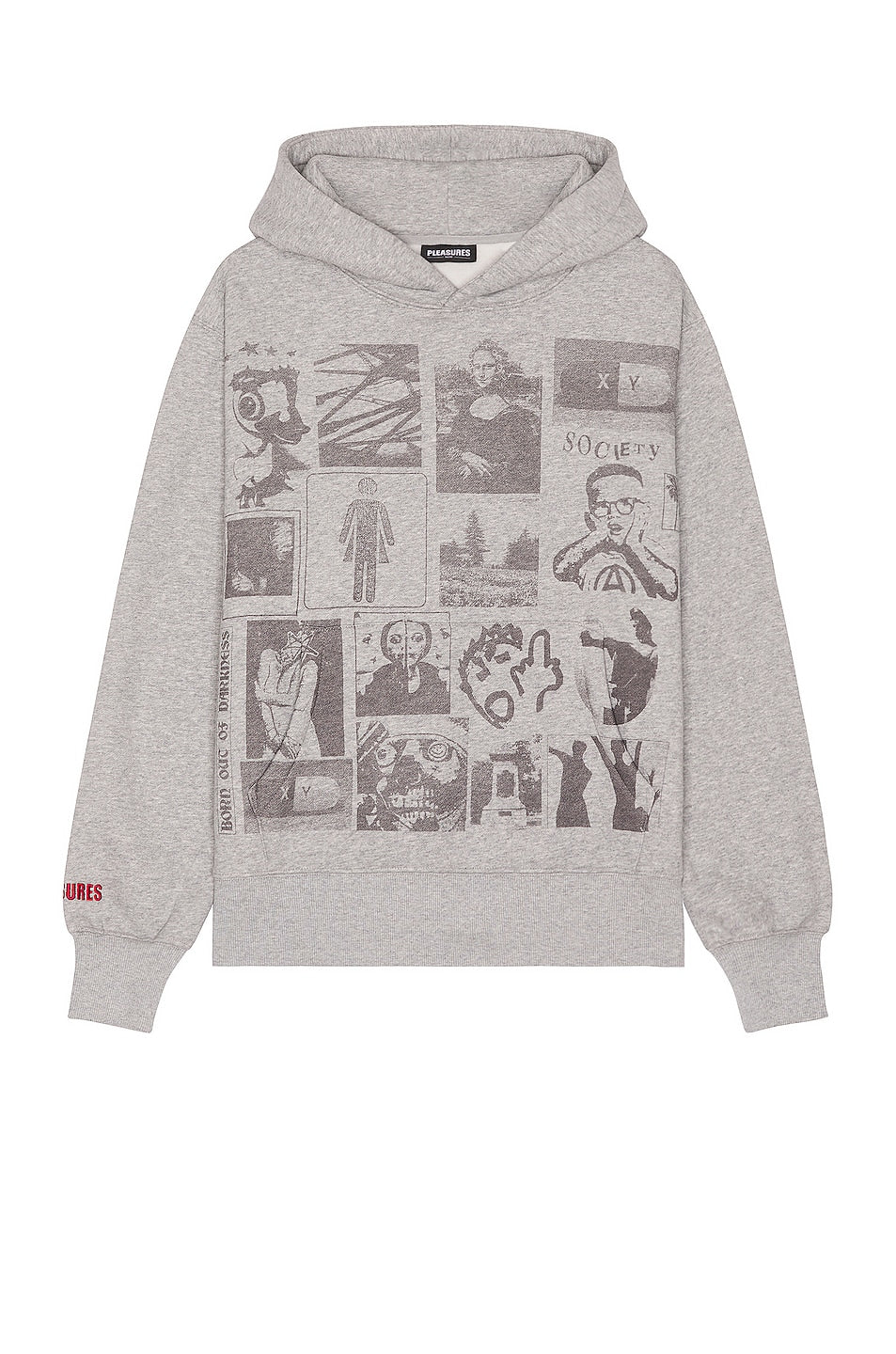 Choices Hoodie Heather Grey