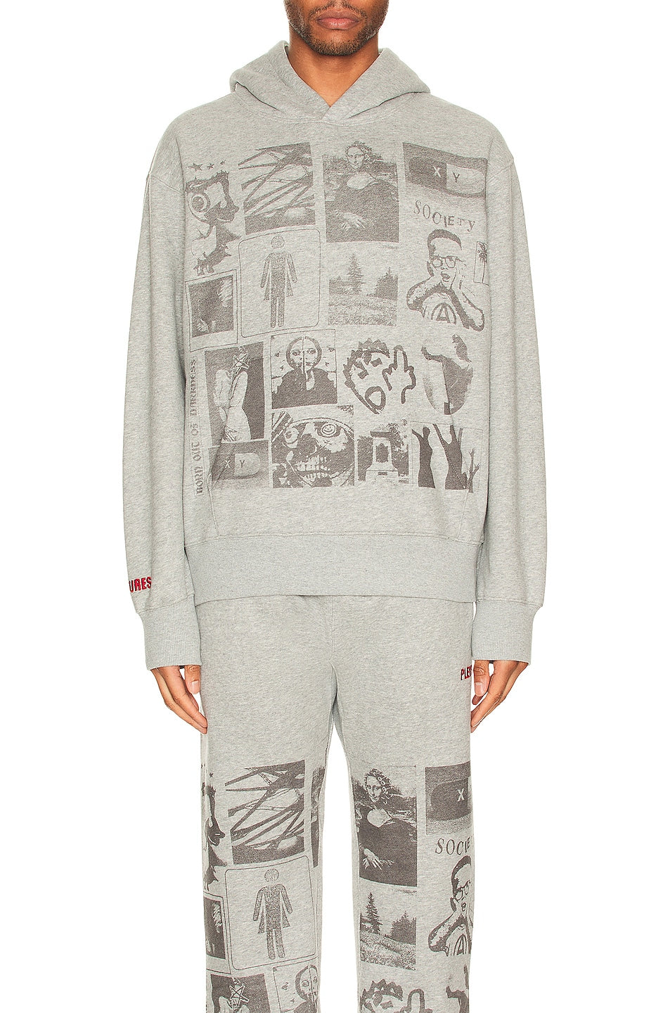 Choices Hoodie Heather Grey