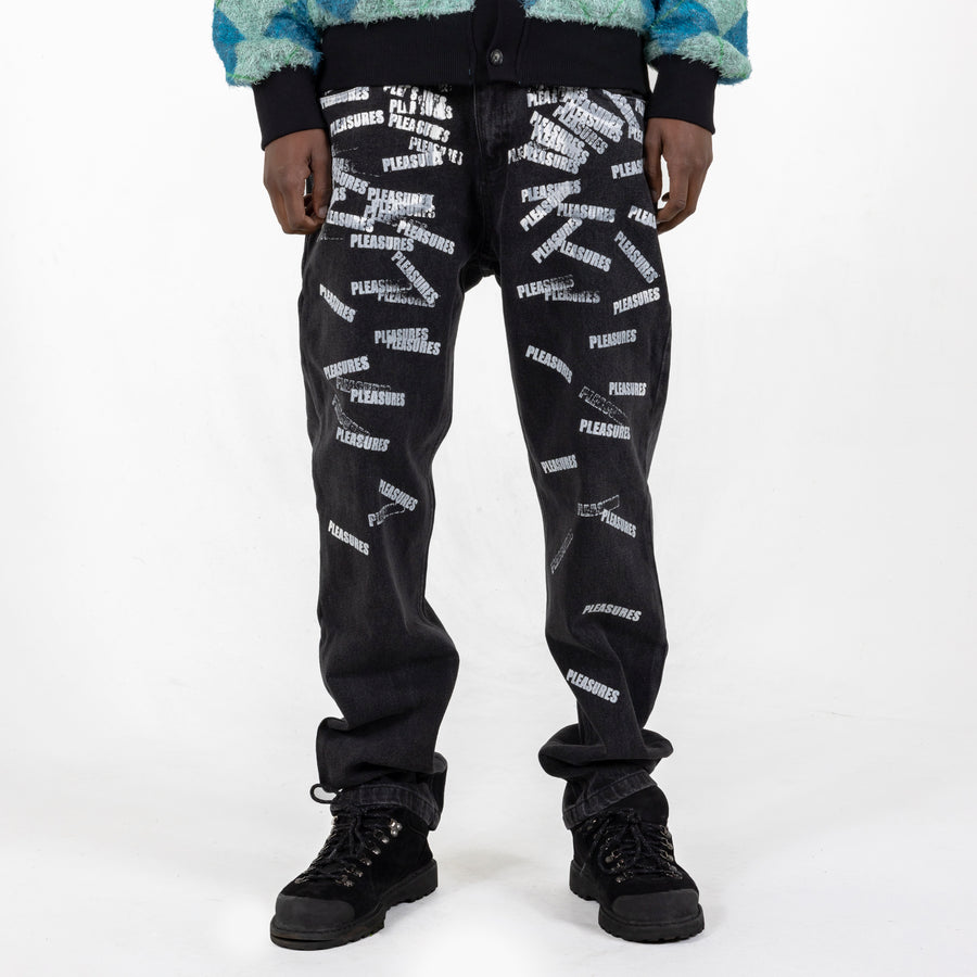 Plop 5 Pocket Denim Washed Black