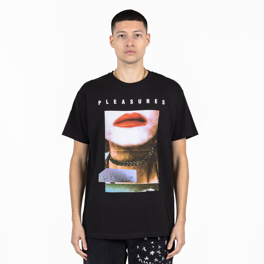 POOR CONNECTION T-SHIRT BLACK