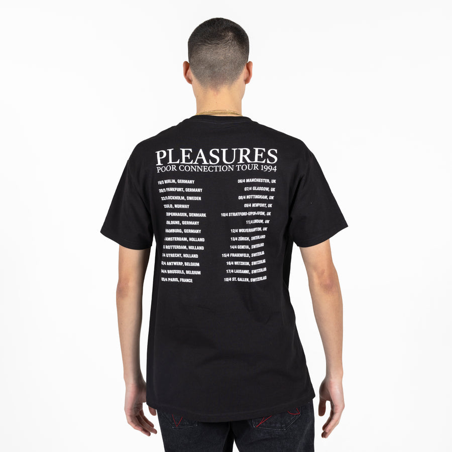 POOR CONNECTION T-SHIRT BLACK