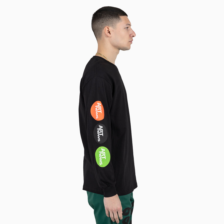 ART NEWS LONG SLEEVE BLACK