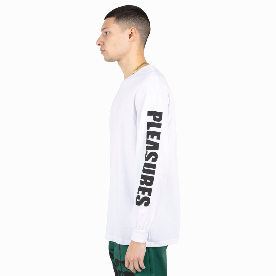 ART NEWS LONG SLEEVE WHITE