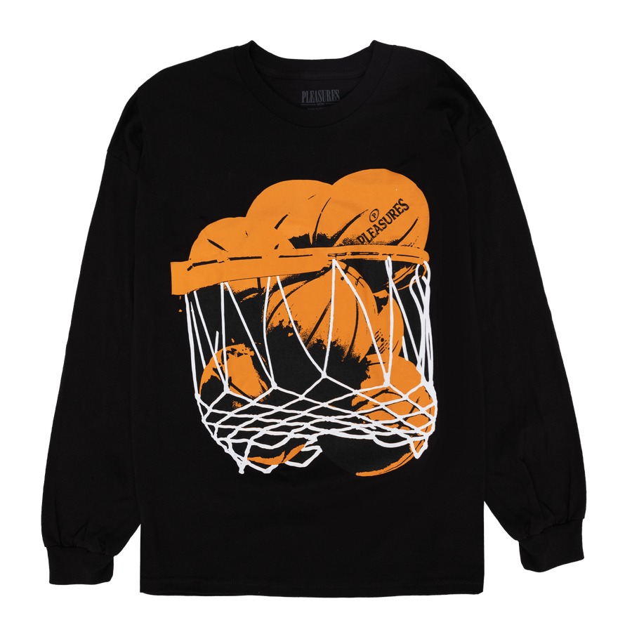 HOOPS LONG SLEEVE BLACK