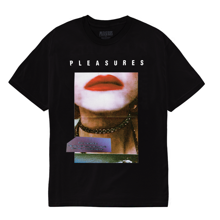 POOR CONNECTION T-SHIRT BLACK