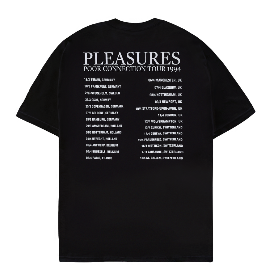 POOR CONNECTION T-SHIRT BLACK